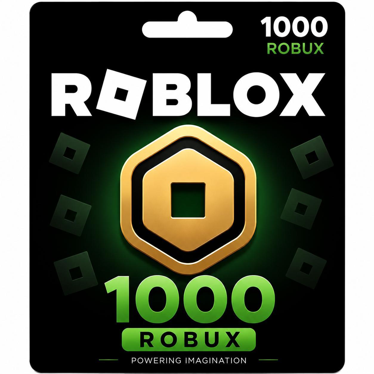 Roblox 1000 Robux – Card cadou digital (cod), Global
