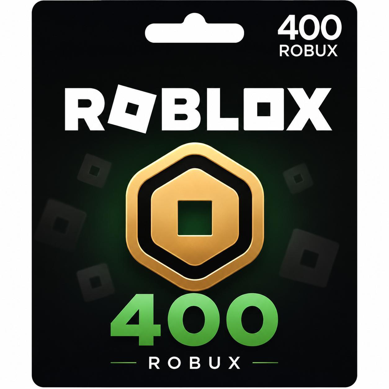 Roblox 400 Robux – Card cadou digital (cod), Global