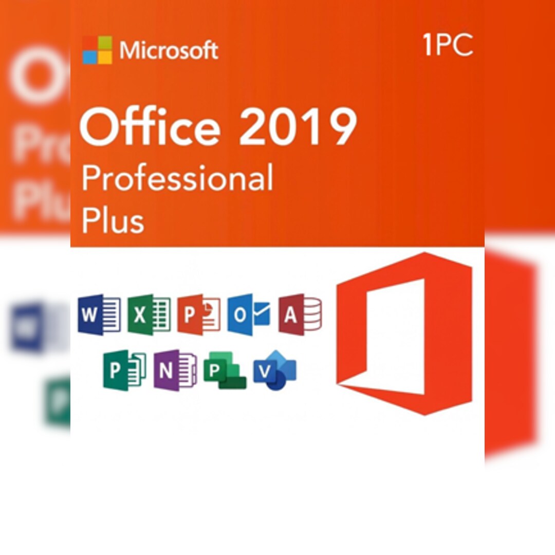 Microsoft Office 2019 Professional Plus – 1 PC, licență permanentă